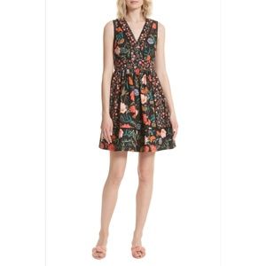 Kate Spade Blossom Floral Fit & Flare Dress